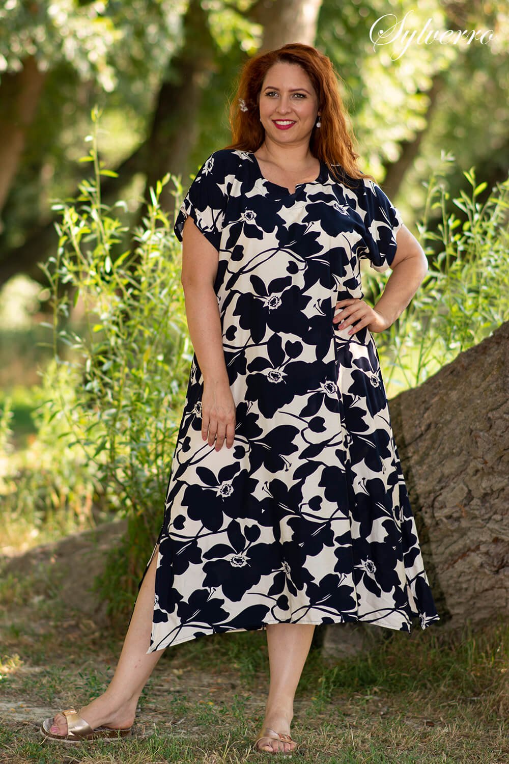 Elanor Maxikleid mit Taschen